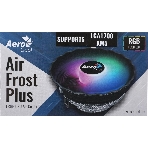 Кулер для процессора Aerocool/Formula Air Frost Plus серебристый, 120 мм, алюминий, 1500 об/мин, 24.2 дБ, 3 pin, 110 Вт, 70 мм