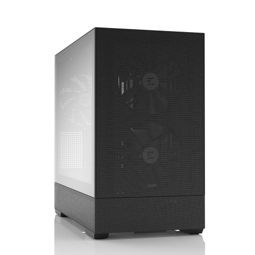 Компьютерный корпус ZALMAN P30 AIR, MATX, BLACK, WINDOW, 2xCombo (3.5'' or 2.5''), 3x2.5