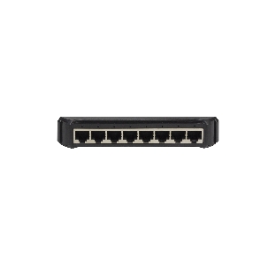 Коммутатор Unmanaged Switch 8x1000Base-T, plastic case