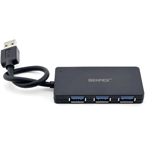 Разветвитель USB 3.0 BPH-3013 4порт. черный