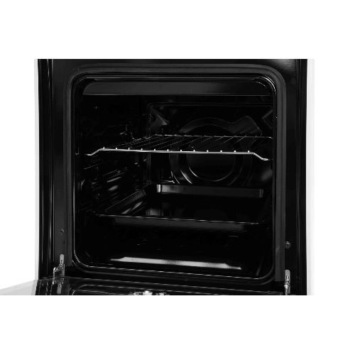 Плита газовая Kraft KF-FSK5301GW белый, конфорок 4 газовых, духовка 58 л, 50 см x 85.5 см x 55.6 см