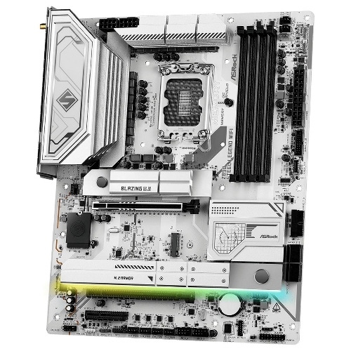 Материнская плата ASRock Z890 Steel Legend WiFi, Intel Z890, 4x4x M.2, 2x PCI-E x16, 1x PCI-E x4, 1x D-Sub нет, 1x HDMI есть, 1x DVI нет, 1x DP нет, 1x 2.5Gb LAN, Wi-Fi 802.11be, BT есть, 2x USB-C. 2x USB 2.0, 4x USB 3.2 Gen1, 2x USB 3.2 Gen2, 7.1, ATX