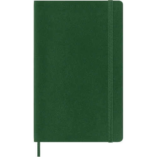 Блокнот Moleskine CLASSIC SOFT QP616K15 Large 130х210 мм 192 стр. линейка мягкая обложка зеленый
