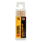 Сверло по металлу Denzel 2,5 мм, HSS-Tin, Golden Tip, 10 шт.
