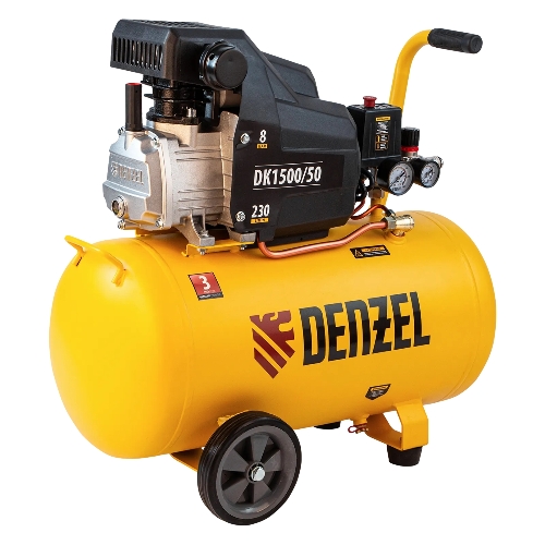 Компрессор воздушный Denzel DK1500/50,Х-PRO (58064) 1,5 кВт, 230 л/мин, 50 л