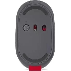 Мышь беспроводная Lenovo Go серый, 2400 dpi, радиоканал, USB-C, кнопки - 3