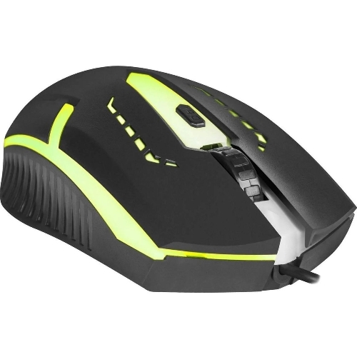 Мышь проводная Defender Flash MB-600L черный, 1200 dpi, USB, кнопки - 4