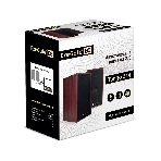 Акустическая система 2.0 ExeGate EX287059RUS Tango 314 (питание USB, 2х3Вт (12 Вт RMS), 80-20000Гц, темное дерево)