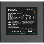 Блок питания Deepcool/GamerStorm PL800D (R-PL800D-FC0B-WDEU-V2), 800Вт, 80 PLUS Bronze, 120мм, черный