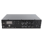 Микшер-усилитель Intrend ITMXAMP-120MT MP3, FM тюнер, USB, Bluetooth, 2хMic/3хLine входы, 1хLine выход,120 Вт, 4/8Ом/100V, IR-пульт в комплекте