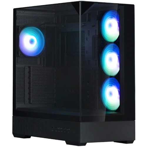 Компьютерный корпус ZALMAN P40 Prism Plus, ATX, черный, WINDOW, 3xCombo (3.5'' or 2.5