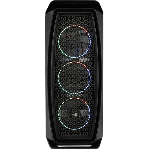 Компьютерный корпус Aerocool/Formula Aero One Eclipse-G-BK-v1 черный без БП ATX 4x120мм 2xUSB 3.0 audio