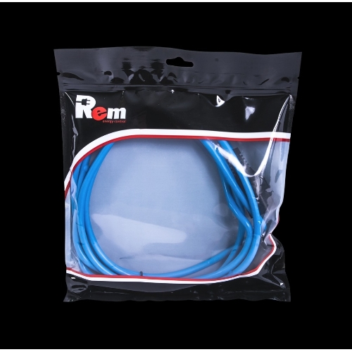 Шнур питания с фиксатором REM IEC 60320 C19/IEC 60320 C20, 16 А/250 В (3 x 1,5), длина 1,8 м, синий R-16-Cord-C19-C20-1.8-Blue