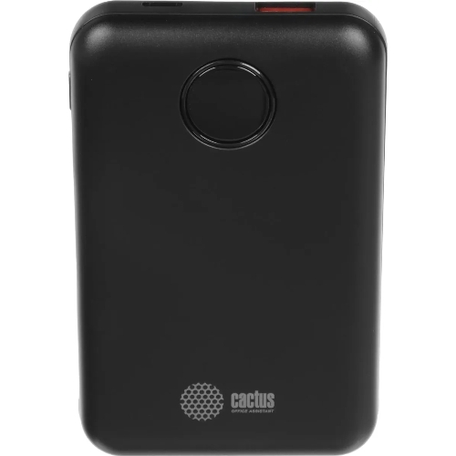 Портативный аккумулятор Cactus CS-PBFSOA-10000 10000mAh 22.5W 4.5A USB-A/USB-C черный