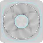 Вентилятор для корпуса Formula Air Fusion 1 WH Reverse ARGb 120х120x28 белый 4-pin 35.97дБ (упак.:1шт) (AIR FUSION 1 WH REVERSE) Ret