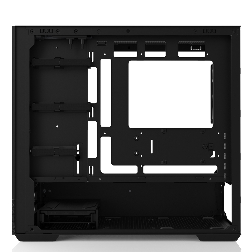 Компьютерный корпус ZALMAN P30 AIR, MATX, BLACK, WINDOW, 2xCombo (3.5'' or 2.5''), 3x2.5