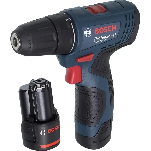 Дрель-шуруповерт Bosch GSR 120-LI C, 12 В, 2 Ач, 30 Нм, щеточный