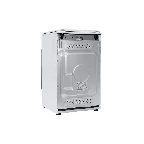 Плита газовая Kraft KF-FSK5301GW белый, конфорок 4 газовых, духовка 58 л, 50 см x 85.5 см x 55.6 см