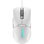 Мышь проводная Lenovo Legion M300s белый, 8000 dpi, USB, кнопки - 6