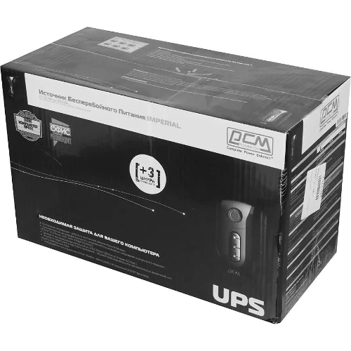Источник бесперебойного питания Powercom Imperial IMP-525AP 315Вт 525ВА черный