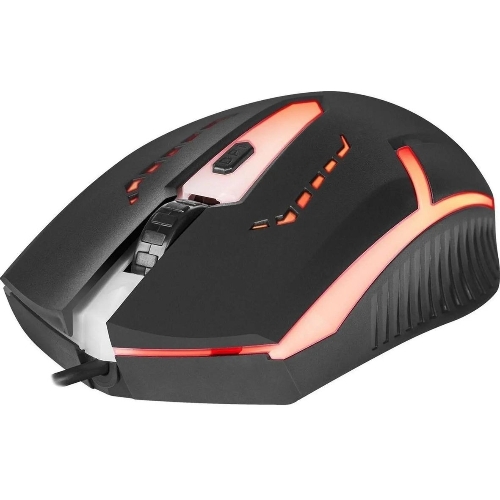Мышь проводная Defender Flash MB-600L черный, 1200 dpi, USB, кнопки - 4