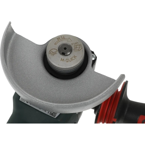 Угловая шлифовальная машина Metabo WE 15-125 Quick 1550вт, 125мм, 3.5Нм,эл-ка, 11000 об/мин, кейс, вес 2.5 кг
