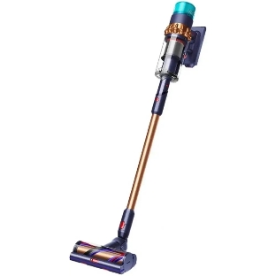 Пылесос вертикальный Dyson SV23 GEN5 DT ABS желтый/синий, питание от аккумулятора, 262 Вт, уборка сухая, пылесборник 0.77 л, работа от АКБ max 70 мин.