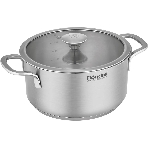 Кастрюля Rondell Modern RDS-1748, 4.8л, 24см, с крышкой, стальной