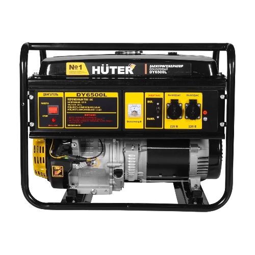 Электрогенератор бензиновый Huter DY6500L, 5.5 кВт, 71 дБ, 74.5 кг