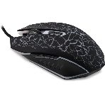 Мышь проводная Oklick 896G черный, 12800 dpi, USB, кнопки - 5