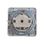 Розетка 1-м CLASSICO с заземл. 2028 бел. ASD/IN HOME 4680005959907