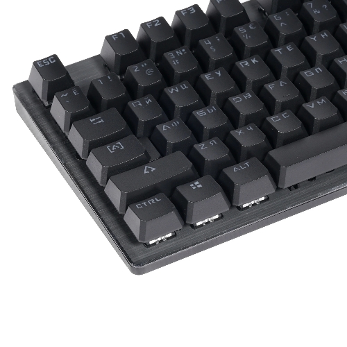 Клавиатура проводная A4Tech B760 механическая черный/серый USB Gamer LED