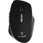 Мышь беспроводная SVEN RX-590SW черный, 1600 dpi, радиоканал, Bluetooth, USB, кнопки - 7