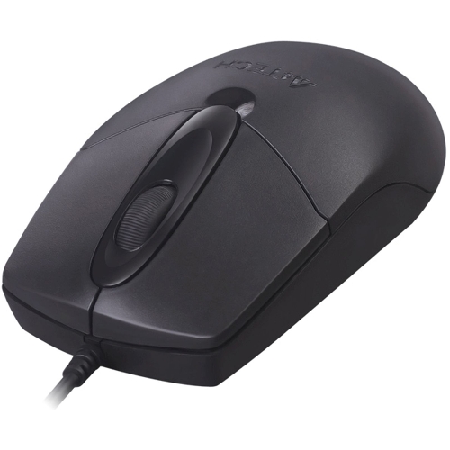 Мышь проводная A4Tech OP-720S черный, 1200 dpi, USB, кнопки - 3