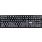 Клавиатура проводная Defender Daily HB-162, USB, черный