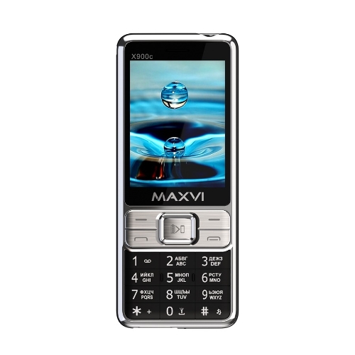 Мобильный телефон Maxvi X900c черный