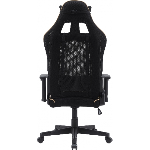 Кресло Cactus CS-CHR-MC04-BBK черный, экокожа