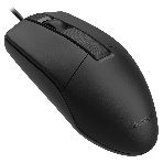 Мышь проводная A4Tech OP-330 черный, 1200 dpi, USB, кнопки - 3
