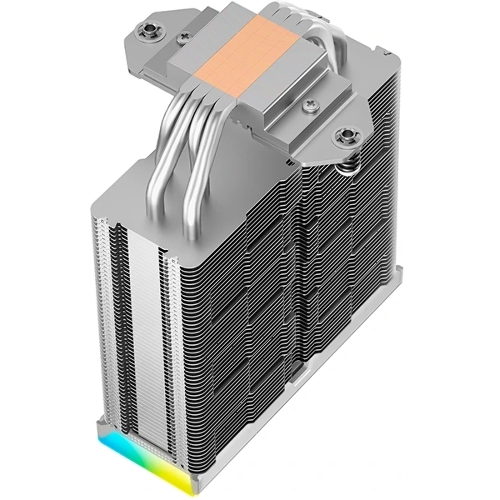 Устройство охлаждения(кулер) Deepcool AK400 Digital SE Wh ARGb Soc-AM5/AM4/1200/1700/1851 белый 4-pin 19-28dB Al+Cu LCD 220W 812gr Ret (R-AK400-WHADMN-GJD)
