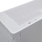Компьютерный корпус без блока питания HSPD M740, Mesh Mid Tower, белый, TG, 0.6 SPCC, no fans, E-ATX, ATX, mATX, mITX, 170/400/200мм, 4x2.5