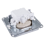 Механизм розетки 1-м СП AtlasDesign без заземл. 16А алюм. SchE ATN000341