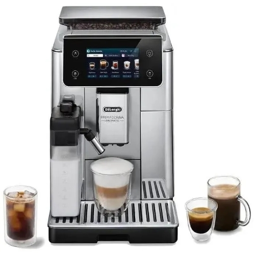 Кофемашина DeLonghi ECAM630.55.SSM 1450Вт черный/серебристый