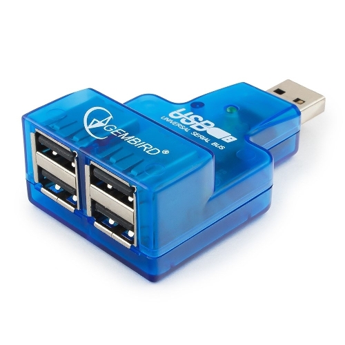 USB-концентратор Gembird UHB-CN224, USB 2.0, Mini USB 2.0 4-port, USB