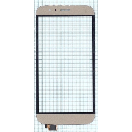 Сенсорное стекло (тачскрин) для Huawei G7 Plus, золотое