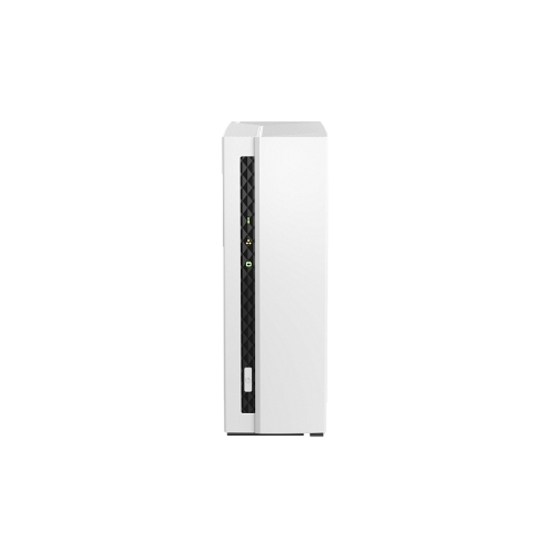 Сетевое хранилище SMB QNAP TS-133 NAS 1 HDD tray. ARM 4-core Cortex-A55 1.8GHz, ram 2 Gb (max), 1x1GbE, 1xUSB 2.0 port,1xUSB 3.2 Gen 1