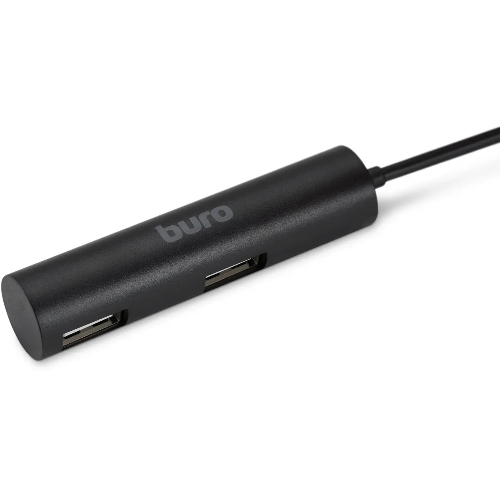 USB-концентратор Buro BU-HUB4-0.5R-U2.0, USB 2.0, USB 4 порта, USB