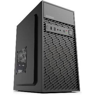 Компьютерный корпус Digma DCC-MN303 черный без БП mATX 1x80мм 2x120мм 1xUSB 2.0 1xUSB 3.0 audio