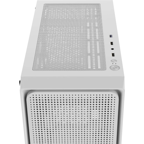 Компьютерный корпус Ocypus Gaммa C50 без БП белый (Gaммa-C50-WHG000XX-GL)