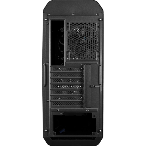 Компьютерный корпус Aerocool/Formula Aero One Eclipse-G-BK-v1 черный без БП ATX 4x120мм 2xUSB 3.0 audio