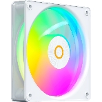 Вентилятор для корпуса Ocypus Gaммa F12 Elite WH ARGB REVERSE BLADE 3 IN 1, 120x120x25мм, 4-PIN PWM, 600-1800 RPM, 26 DBA MAX, HYDRO BEARING